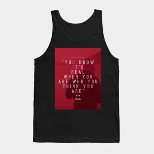 Who You Are (red) Tank Top